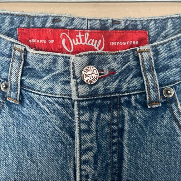 Outlaw denim vintage high rise mom jeans size 13 - Picture 6 of 6
